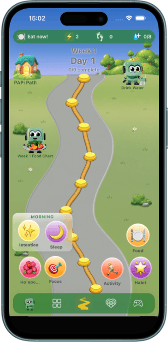 Pocket Power app showing Daily Pathway progress screen