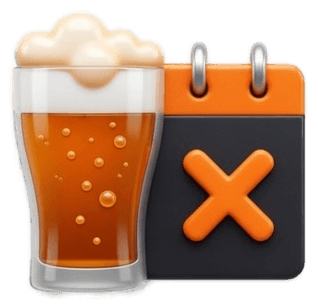 Alcohol monitor icon, Alcohol monitor
