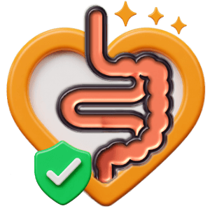 Food and gut health icon