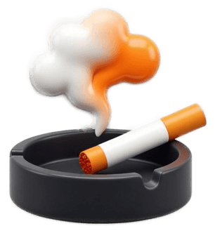 Smoking and vaping tracker icon, Smoking & vaping
