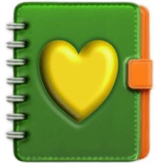 Journaling and breathwork icon, Peer support
